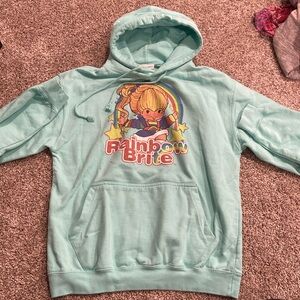 Rainbow brite hoodie
